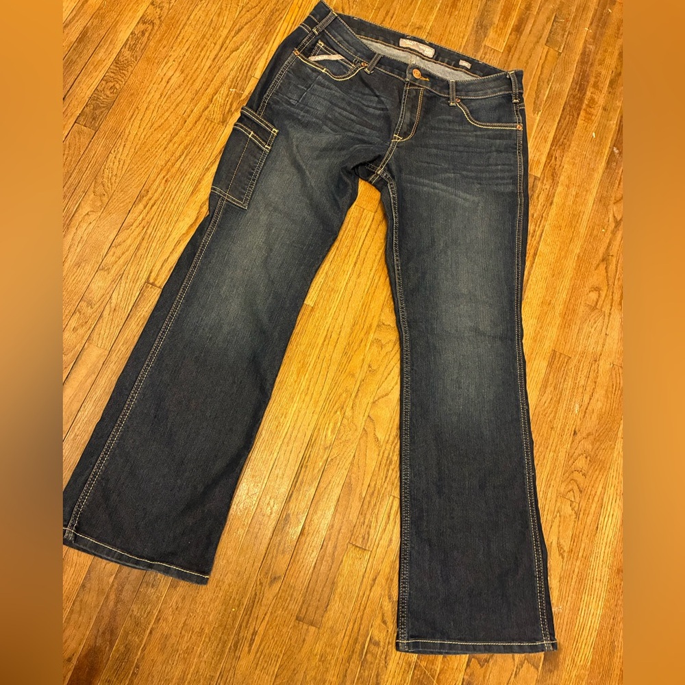 Ariat Dark Blue Wash Bootcut Jeans 32